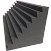 ZStyle Bass Trap scanalata triangoli trappole basse frequenze audio (Antracite Classico)