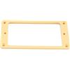 AllParts Humbucker della cornice, Pickup Rings, confezione da pezzi, dritto, Crema, Plastica