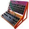 SMB Acid Console Eurorack - Supporto per desktop, 2 x Behringer Edge, Crave, Spice o Grind, angolo di 15° e 60°, colore: Arancione fluo