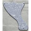 Mixiduoad Battipenna per chitarra US JR LP Les Paul Junior Style (4 strati bianco perlato)