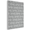 MuchoWow© Decorazioni Casa 30x40 cm Pannelli Acustici Fonoassorbenti Parete Pannello Fonoassorbente Decorativo Insonorizzanti Per Pareti Isolante Acustico Grigio - Archi - Motivo