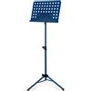 Classic Cantabile Leggio Orchestrale in Lamiera Forata Heavy Blu, 5 x 34
