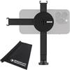 RØDE Rode Magnetic Mount - Supporto magnetico per smartphone per il fissaggio di microfoni, luci + panno in microfibra keepdrum