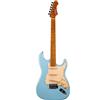 Jet Guitars JS300 BL Strat Chitarra, corpo in tiglio massiccio, manico in acero tostato a 22 tasti, pickup in ceramica, tremolo tradizionale