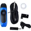 Sluffs Kazoo Elettrico, Set Kazoo Portatile Piccolo In Resina Professionale Da 11 Cm Con Pickup Strumento Musicale A Tono Regolabile Sostituzione Kazoo In Lega Di Alluminio Professionale (Blu)