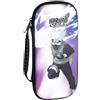 Konix Naruto Shippuden Custodia di protezione e trasporto per Nintendo Switch, Switch Lite e Switch OLED - 8 giochi - Design Kakashi Chidori