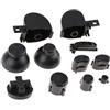 Vivi Audio 1 set analogico joystick Thumbstick Cap Buttons Keypads y x A B Z Buttons for Gamecube controller nero