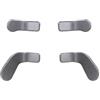 Alovexiong 4 palette in metallo Elite 2 per controller Xbox One Elite 2, accessori di ricambio per controller Xbox One Elite/Elite Series 2/Elite 2 Core (argento) [videogioco]