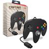 Hyperkin Captain Premium Controller for N64 (Black)