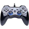 ZD Controller di gioco cablato USB ZD-V+ per PC/computer portatile (Windows XP/7/8/10/11), PS3, Android e Steam, [nero]