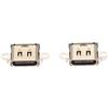 EIMSOAH 2 Porte di Ricarica di Tipo C, Connettore Dock per Console USB C Lite, Presa di Ricarica, Ricambio per Lite HDH 001