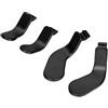 Sxhlseller Pagaie del Controller per One, Pagaie del Controller 4PCS, Parti del Controller di Ricambio in Acciaio Inossidabile per Controller One Elite Serie 2 Modello 1797 (Nero)