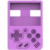 Generic Custodia protettiva in silicone per Miyoo Min, manicotto di protezione della pelle della console di gioco con set di cordini, accessorio di gioco (Viola)