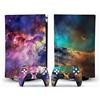 GALSOR Protettivo Decal Skin Per PS 5 Disk Edition Console 2 Controller Vinile Cover Wraps Per PS5 Disc Version 47771 Senza Bolle E Senza Residui