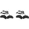 ClAZTyict 4X Controller di Gioco USB Gamepad 6 Pulsanti per Supporto per Joystick di Gioco USB per PC Gamepad Drive