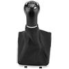 AYNEFY Copri Cuffia Pomello a 5 Marce, Pelle Artificiale ABS, Sostituzione Facile da Installare, per III H 1.6 2004-2010 (#1)