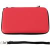 lvifloae Case di trasporto con console di nuovo gioco portatile, design di grande capacità con 8 slot di gioco tasca interna, pacchetto di protezione da viaggio con shell duro compatibile (Nero) (Argento)