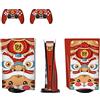 GALSOR Protettivo Per PS5 Skin Disc Edition Anime Console E Controller Vinile Cover Wraps Per PS 5 Version 91970 Senza Bolle E Senza Residui
