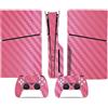 LNMLRBXEXZ Compatibile Con Adesivi Skin Per PS5 Slim Skin Disc Edition & Per Digital Console Controller Vinyl Cover Skins Wraps Scratch Resistant Compatible 43606 Avvolgimento(Disc Version)