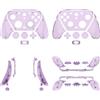 Generico Pannello di ricambio trasparente minimalista per GameSir G7 Pro, controller da gioco Elegante copertura per PC resistente alla polvere e ai graffi Accessori (viola trasparente)