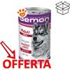 Monge Gemon Dog Adult Maxi Bocconi Manzo e Riso - Lattina Da 1250 Gr - CONFEZIONE RISPARMIO