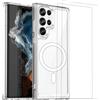 EVETANE Cover Galaxy S23 Ultra e 2 schermi di protezione - TPU - Trasparente - refurbished