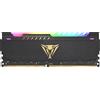 Patriot Memory KIT DDR4 PATRIOT VIPER STEEL RGB BLACK 16GB (2x8GB) 3600Mhz CL18 - RGB- HS DUAL CHANNEL PVSR416G360C0K PVSR416G360C0K