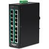 Trendnet TRENDnet TI-PG160 - switch - 16 porte TI-PG160
