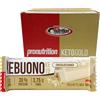 Pro Nutrition PRONUTRITION KEBUONO BOX 10pz Biscottone Keto ricoperto di cacao al cioccolato bianco 50 gr