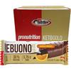 Pro Nutrition PRONUTRITION KEBUONO BOX 10pz Biscottone Keto ricoperto al cioccolato fondente arancia 50 gr