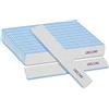 BLESWIN, Lime professionali per unghie, grana 100/100, riutilizzabili, per unghie acriliche, a doppia faccia, per unghie finte, adatte per nail tech o animali domestici, confezione da 25