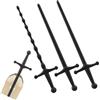 Generico Set di addestramento con asta liscia, 3 pezzi opzionali per facilitare la minzione, set speciale per l'allenamento maschile -D58IT (perline)