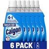 Calgon Gel 4 in 1 addolcitore per lavatrice 750 ml, confezione da 6, 6 x 750 ml