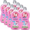 Pril Detersivo per lavastoviglie Power & Perle Melograno e Fiori d'Arancio (8 x 450 ml)
