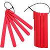 TalkTools Jaw Grading Bite Blocks (Red) - Full Instructions Included - Reusable & Durable - Speech Therapy Tools by TalkTools