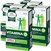 L'Angelica 4x L'Angelica Vitermine Advance Vitamina D Integratore Alimentare con Calcio - 4 Confezioni da 30 Compresse ciascuna
