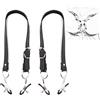 ZYHNYTAO BDSM Morsetto per labbra Morsetti per labbra Divaricatore per labbra Cinghia per allargatore SM Morsetti per clitoride regolabili Clip Fetish Sex Toys per Donne Uomini Principianti Estremo, Nero