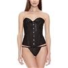 Intimax Corpetto + Tanga String Biancheria Intima Commestibile Donna (Pacco da 1)