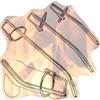 Generico Asta per fitness con curva cava in acciaio inossidabile, dilatatore speciale per stimolazione maschile -D09IT (A:S)