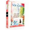 New York Puzzle Company New Yorker Cats Eye View 1000 Piece Jigsaw Puzzle