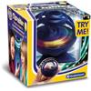 Brainstorm Toys Light Up Fidget Toy Thumbler - Science in Motion, basta ruotare la parte superiore rotante luminosa, divertente novità giocattolo da scrivania