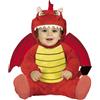 FIESTAS GUIRCA Costume da Drago per Bebè 12-18 Mesi
