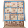 Garosa Gioco da Tavolo Sudoku in Legno con cassetto e 81 Blocchi di Legno digitali per Bambini o Adulti Rompicapo matematico Giocattoli educativi da Tavolo School Supplies