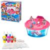 Simba Aqua Gelz Deluxe 106322496 - Set fai da te, 8 bottiglie di gel colorato, 6 forme, 5 accessori per acqua, ciotola con chiusura a blocco, adesivi, a partire da 8 anni