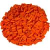 LEGO Bricks: Orange 2x4. Part 3001 (X 25) by LEGO