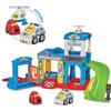 VTech - Stazione di polizia TutTutTut Bolidi, piste e macchinine per bambini +1 anno, circuiti da combinare, include auto, Versione ESP