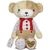 Clementoni Baby 17480 - Peluche in Scatola con Orsetto, da 0 Mesi, Multicolore