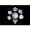 Metallic Dice Games 7-Set Mini: MBL con numeri PU