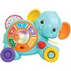 winfun 230202 Interactive and Educational Toy, Pull-Along Elephant with Sound and Lights, English, Winfun