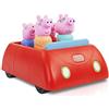 WOW! STUFF Peppa Pig's Clever Car Interactive Pre-School Toy con luci e suoni, veicolo motorizzato con sensori di prevenzione delle collisioni, per ragazze e ragazzi dai 18 mesi in su, 12,7 x 18,5 x